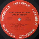 West, Bruce & Laing : Live 'N' Kickin' (LP, Album, Pit)