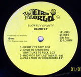 Blowfly : Blowfly's Party (LP, Album, Yel)