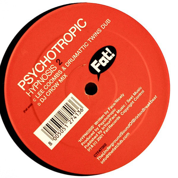 Psychotropic : Hypnosis (2x12")