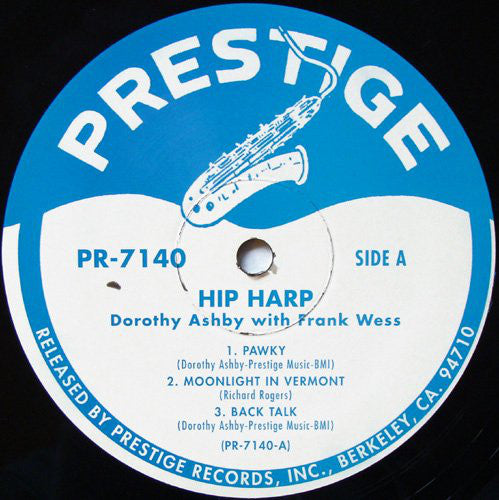 Dorothy Ashby With Frank Wess : Hip Harp (LP, Album, RE)