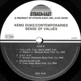 Keno Duke / Contemporaries* : Sense Of Values (LP, Album)