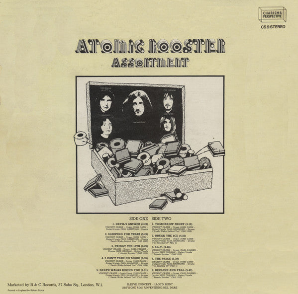 Atomic Rooster : Assortment (LP, Comp)
