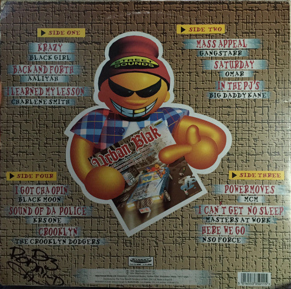 Various : Street Sounds Presents Urban Blak Vol. 1 (2xLP, Comp, Gat)