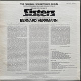 Bernard Herrmann : Sisters (Original Motion Picture Soundtrack) (LP, Album, Quad)