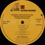 Jimi Hendrix : Rainbow Bridge - Original Motion Picture Sound Track (LP, Album, RE, Gat)