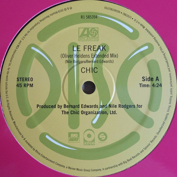 Chic : Le Freak (12", RSD, Single)