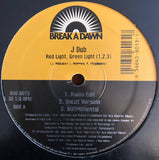 JDub(TheOffTheWall) : Red Light, Green Light (1,2,3) / Swingin’ Thru Ya Town (12")