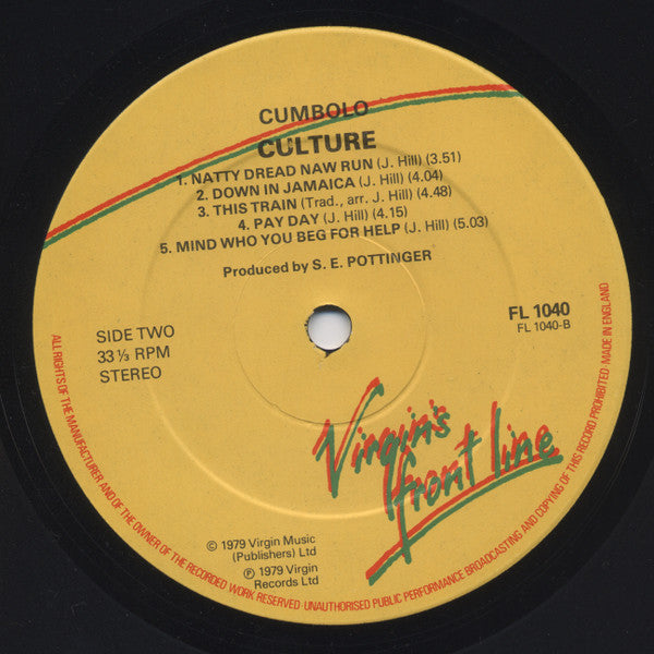 Culture : Cumbolo (LP, Album)