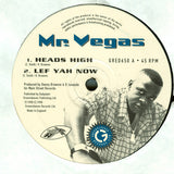 Mr. Vegas : Heads High (12")