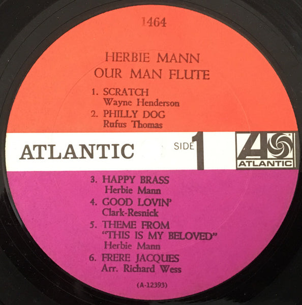 Herbie Mann : Our Mann Flute (LP, Album, Mono, Ora)