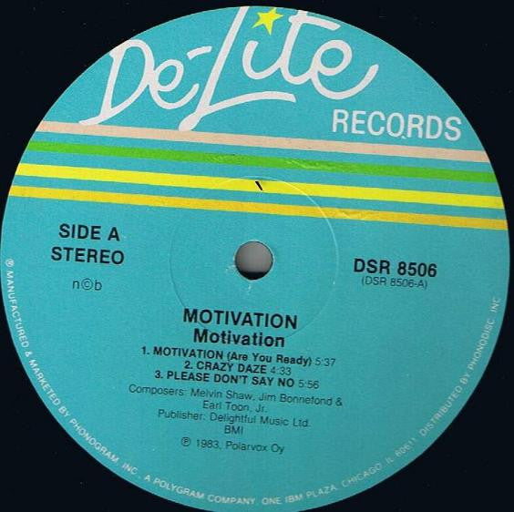 Motivation (2) : Motivation (LP, Album)