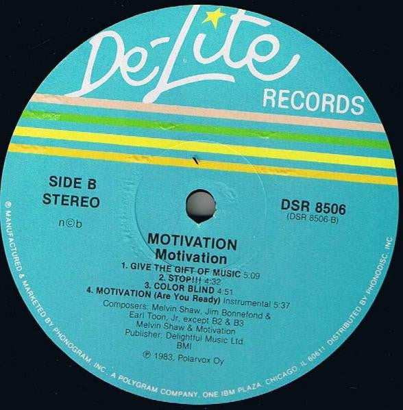Motivation (2) : Motivation (LP, Album)