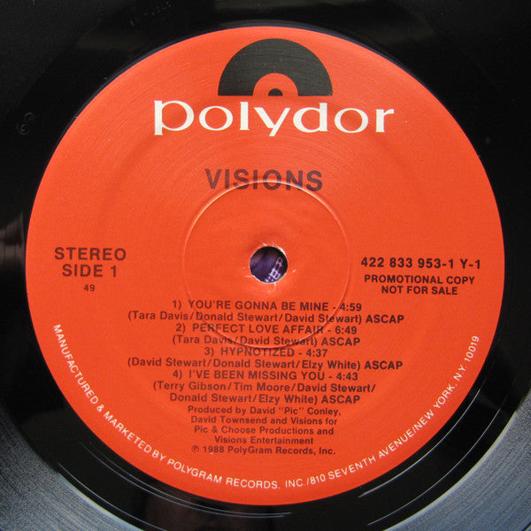 Visions (7) : Visions (LP, Album, Promo)