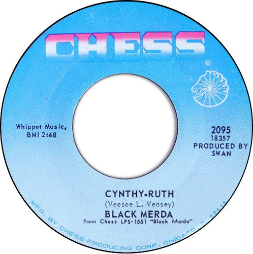 Black Merda : Cynthy-Ruth / Reality (7")