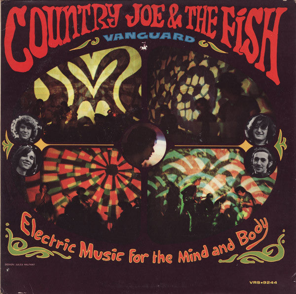 Country Joe And The Fish : Electric Music For The Mind And Body (LP, Album, Mono, San)