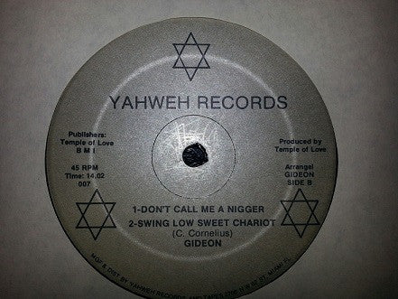 Gideon* : Let My People Go (12", MiniAlbum)