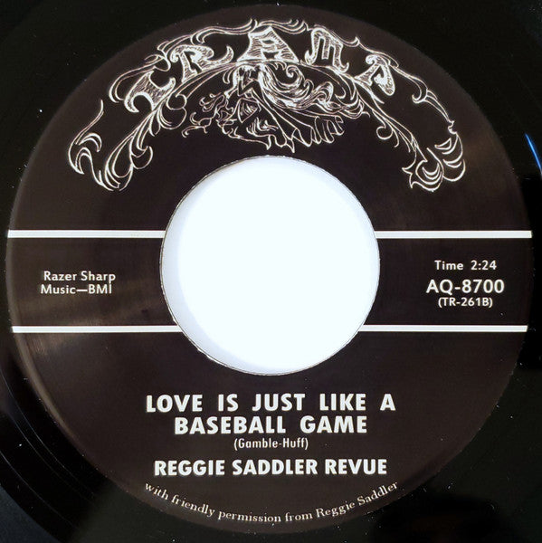 Reggie Saddler Revue : Raggedy Bag (7", Single, RE)