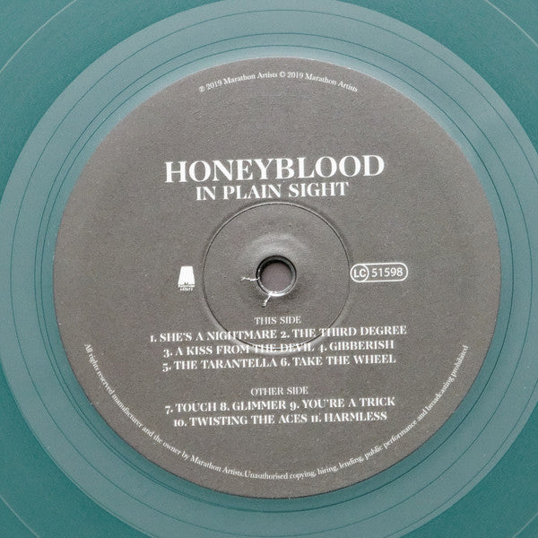 Honeyblood : In Plain Sight (LP, Album, Gre)