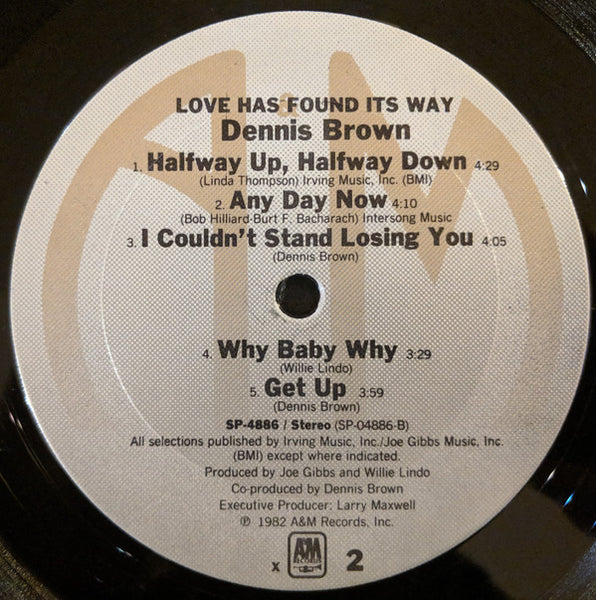 Dennis Brown : Love Has Found Its Way (LP, Album, X-P)