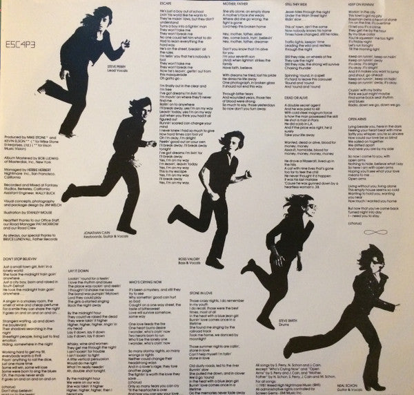 Journey : Escape (LP, Album, Ter)