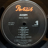 Accept : Metal Heart (LP, Album, Pit)