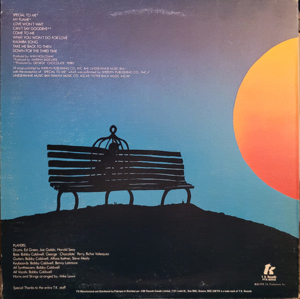 Bobby Caldwell : Bobby Caldwell (LP, Album)