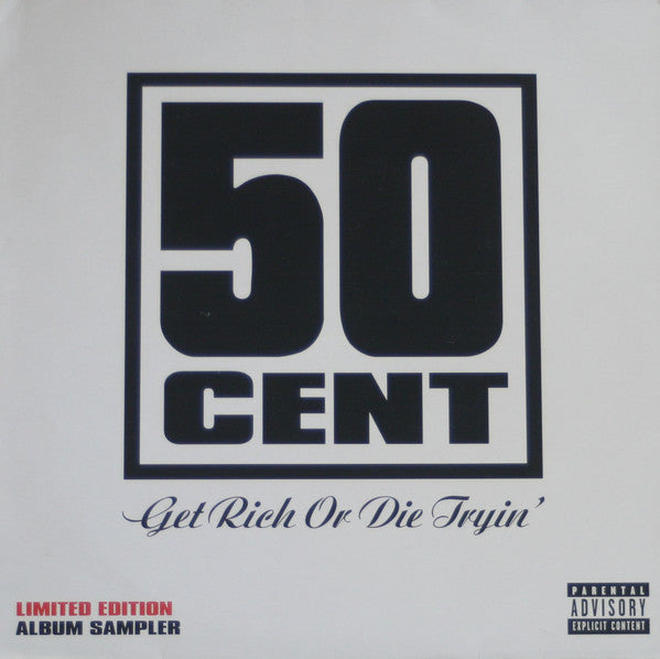 50 Cent : Get Rich Or Die Tryin' (12", Ltd, Promo, Smplr)