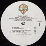 Paul Simon : Hearts And Bones (LP, Album, All)