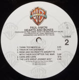 Paul Simon : Hearts And Bones (LP, Album, All)