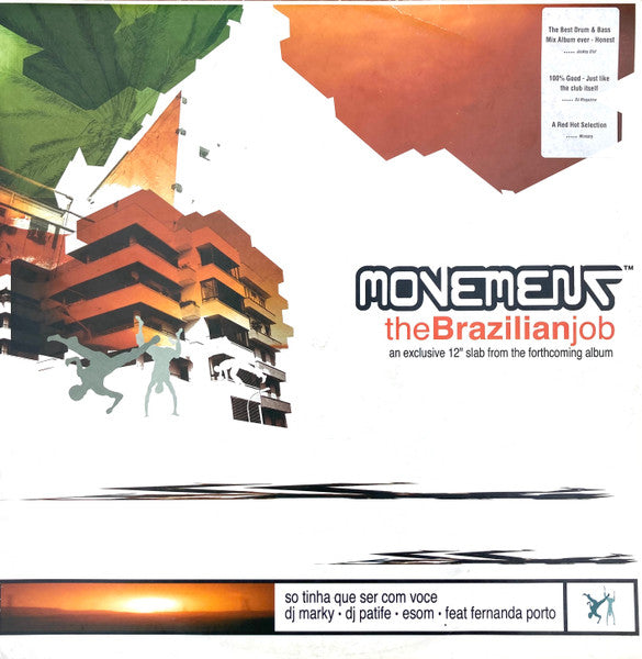DJ Marky · DJ Patife · ESOM · feat Fernanda Porto : The Brazilian Job (12", Smplr)