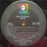 Rufus Featuring Chaka Khan : Rags To Rufus (LP, Album, Ter)