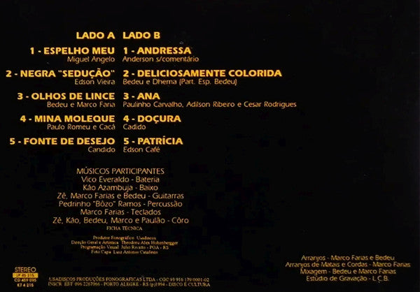 Paulão Da Tinga : Diga Espelho Meu (LP, Album)