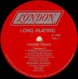 Marianne Faithfull : Faithfull Forever... (LP, Album, Mono)