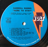 Darrell Banks : Here To Stay (LP, Album, Pit)