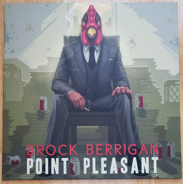 Brock Berrigan : Point Pleasant (LP, Album, Ltd, RP, Red)