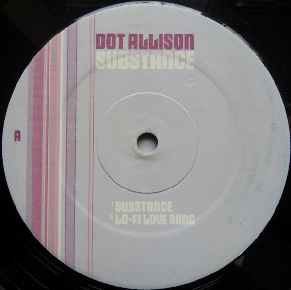 Dot Allison : Substance (12", Single)