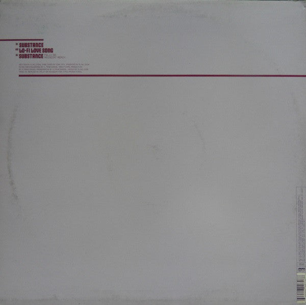 Dot Allison : Substance (12", Single)