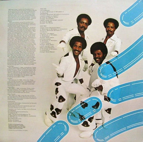 Archie Bell & The Drells : Dance Your Troubles Away (LP, Album)