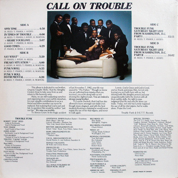 Trouble Funk : In Times Of Trouble (2xLP, Album)
