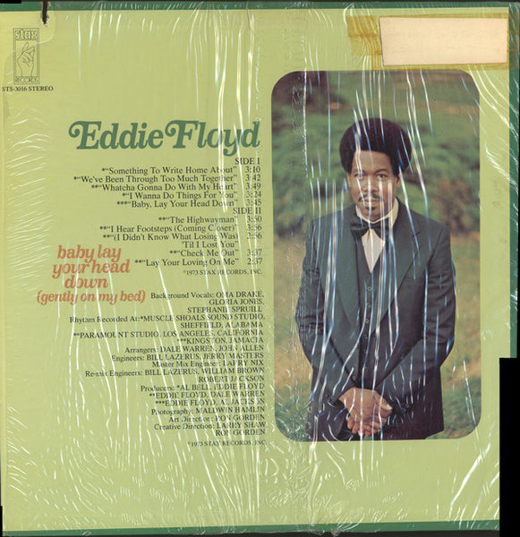 Eddie Floyd : Baby Lay Your Head Down (Gently On My Bed) (LP, Album)