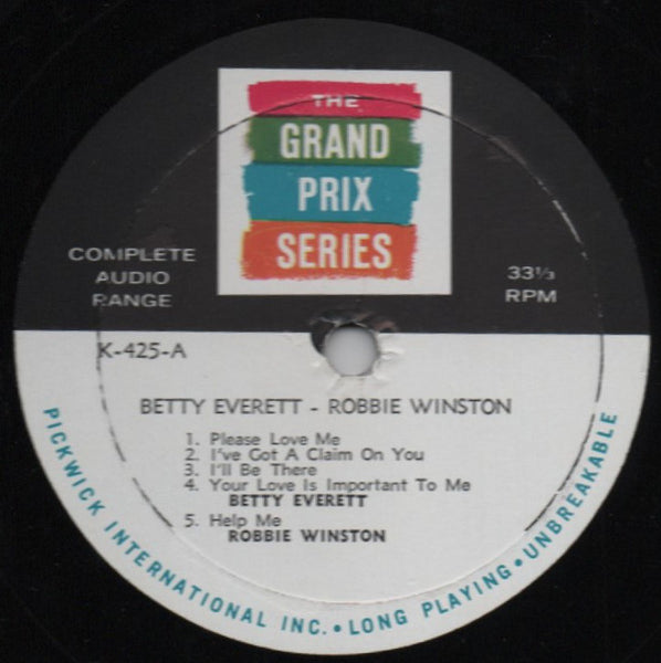 Betty Everett, Ketty Lester, Robbie Winston : Betty Everett Ketty Lester (LP, Album, Comp, Mono)