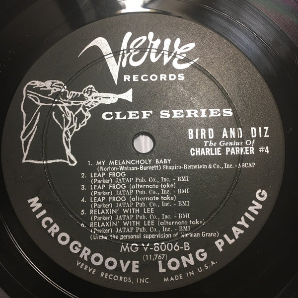 Bird (28) And Diz* : Bird And Diz (LP, Album, Mono, RE, RCA)