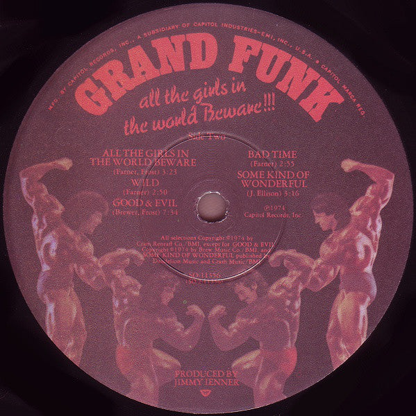 Grand Funk* : All The Girls In The World Beware!!! (LP, Album, Win)