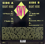SWV : Right Here (12", Single)