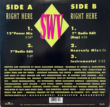 SWV : Right Here (12", Single)