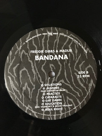 Freddie Gibbs & Madlib : Bandana (LP, Album)