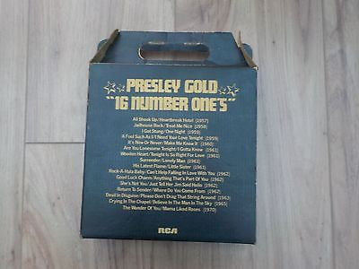 Elvis Presley : Presley Gold 16 Number Ones (16x7", Ltd)