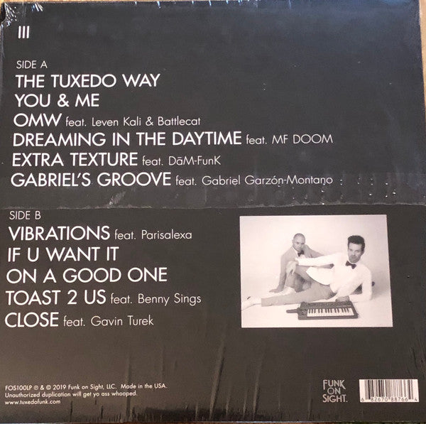Tuxedo (6) : Tuxedo III (LP, Album)
