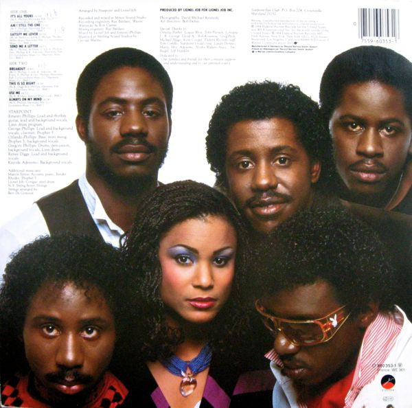 Starpoint : It's All Yours (LP, Album)