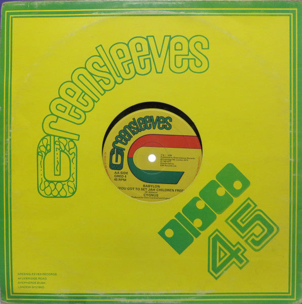 Cygnus (4) : Jah Man (12")